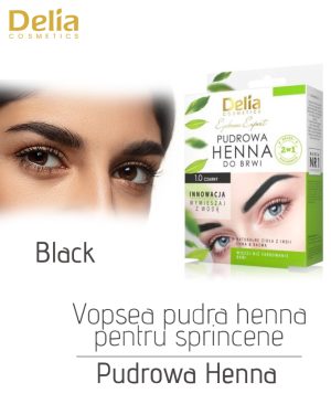 Vopsea pudra henna pentru sprancene Pudrowa Henna, 4 g