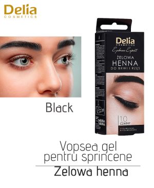 Vopsea gel pentru sprincene Zelowa Henna, 15 g
