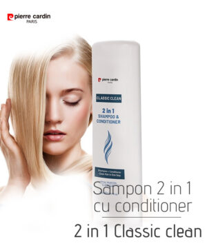 Sampon 2 in 1 cu conditioner Clasic Clean, 360 ml