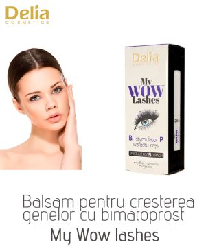 Balsam pentru cresterea genelor si sprincenelor My Wow Lashes, 3 ml