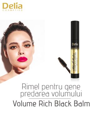 Rimel pentru gene Volume Rich Black Balm, 14 ml
