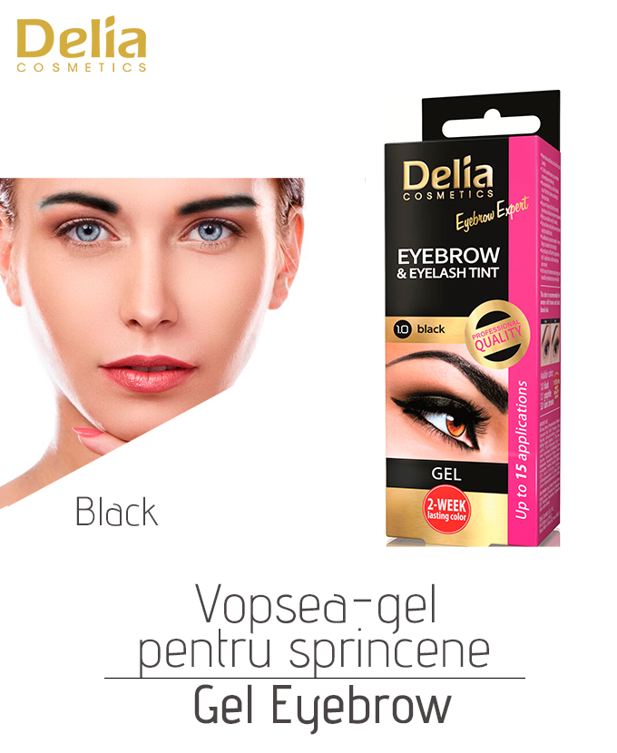 Vopsea gel pentru sprincene Gel Eyebrow, 15 ml - imagine 2