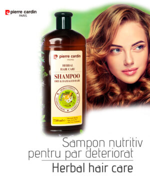 Sampon nutritiv pentru par deteriorat Herbal Hair Care, 750 ml