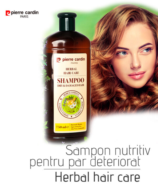 Sampon nutritiv pentru par deteriorat Herbal Hair Care, 750 ml