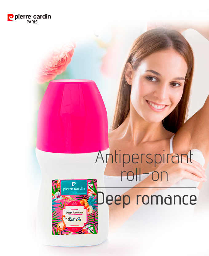 Antiperspirant roll-on Deep Romance, 50 ml