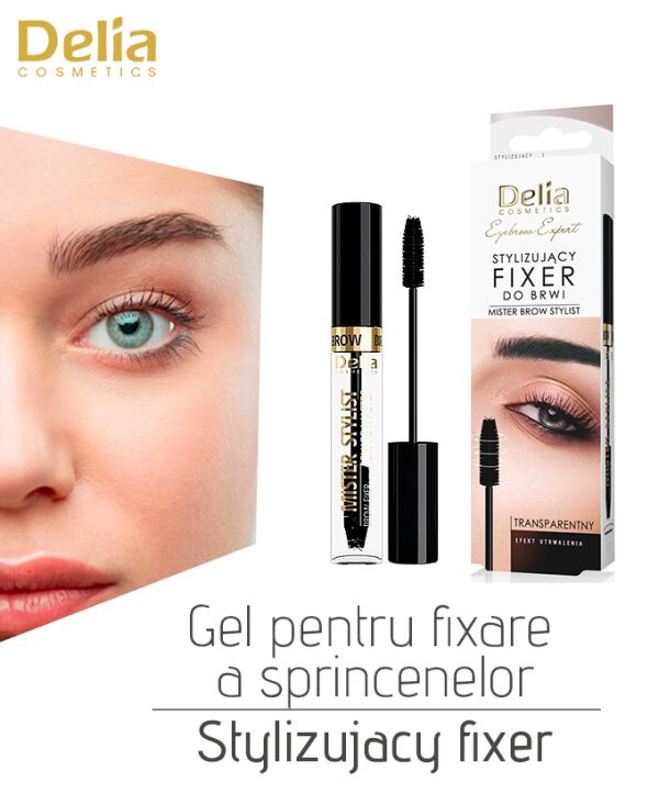 Gel pentru fixare a sprincenelor Stylizujacy fixer, 13 ml