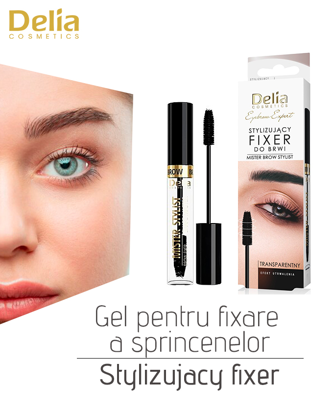 Gel pentru fixare a sprincenelor Stylizujacy fixer, 13 ml