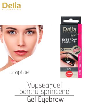 Vopsea gel pentru sprincene Gel Eyebrow, 15 ml