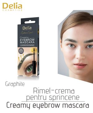 Rime-crema pentru sprincene Creamy Eyebrow Mascara, 4 ml