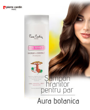 Sampon hranitor pentru par Aura Botanica, 360 ml