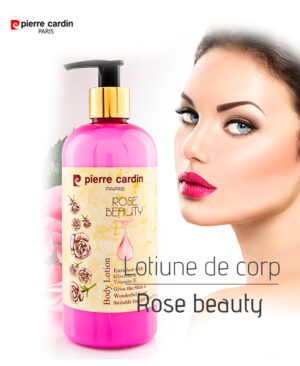 Lotiune de corp Rose Beauty, 400 ml