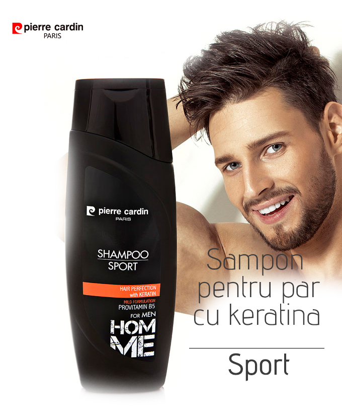 Sampon pentru par cu keratina Sport, 400 ml