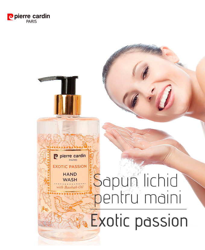 Sapun lichid pentru maini Exotic Passion, 350 ml