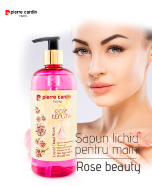 Sapun lichid pentru maini Rose Beauty, 400 ml