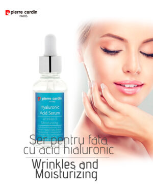 Ser pentru fata cu acid hialuronic Wrinkles and Moisturizing, 30 ml