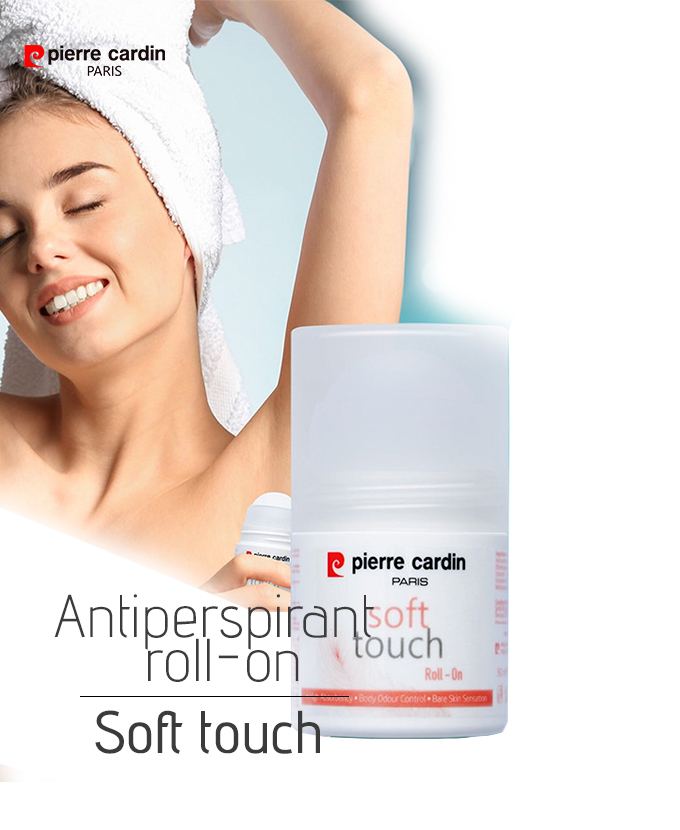 Antiperspirant roll-on Soft Touch, 50 ml