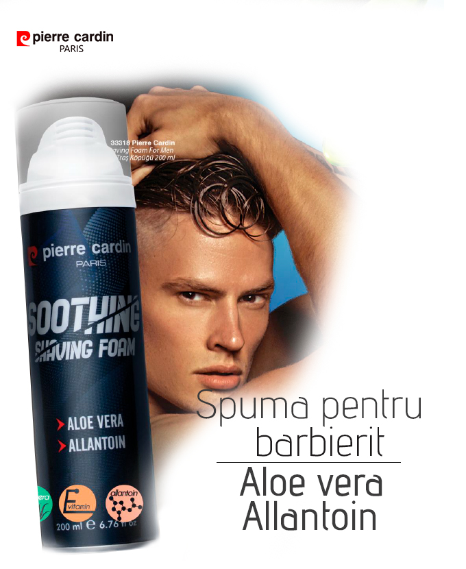 Spuma pentru ras cu Aloe vera si Allantoin, 200 ml