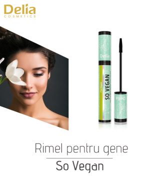 Rimel pentru gene So Vegan, 11 ml