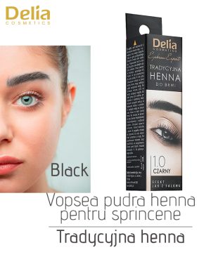Vopsea pudra henna pentru sprincene Tradycyjna Henna, 2 g