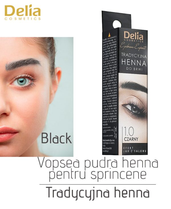 Vopsea pudra henna pentru sprincene Tradycyjna Henna, 2 g