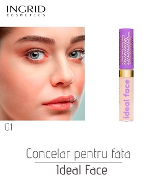Concelar pentru fata Ideal Face, 8 ml