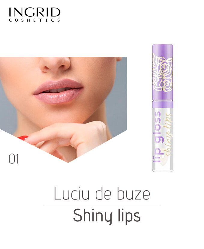 Luciu de buze Shiny Lips, 8 ml