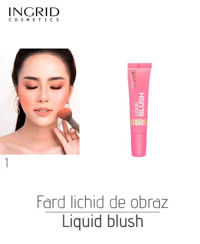 Fard lichid de obraz Liquid Blush, 10 ml