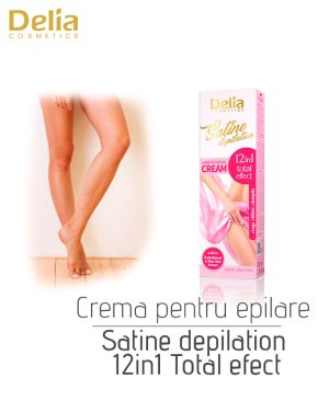 Crema pentru epilare Satine Depilation 12in1 Total Effect, 100 ml
