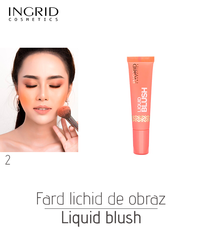 Fard lichid de obraz Liquid Blush, 10 ml - imagine 2