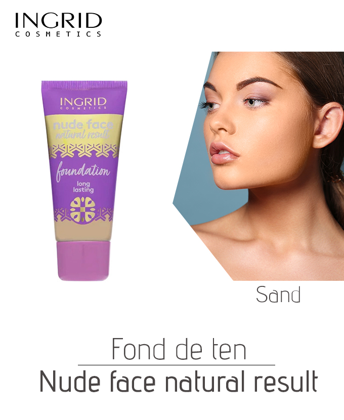Fond de ten Nude Face Natural Result, 30 ml - imagine 4