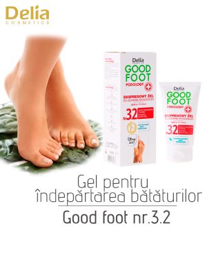 Gel pentru îndepărtarea bătăturilor Good Foot Nr.3.2, 60 ml