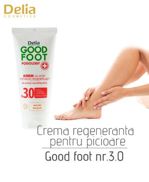 Crema regeneranta si hranitoare pentru picioare Good Foot 3.0, 100 ml