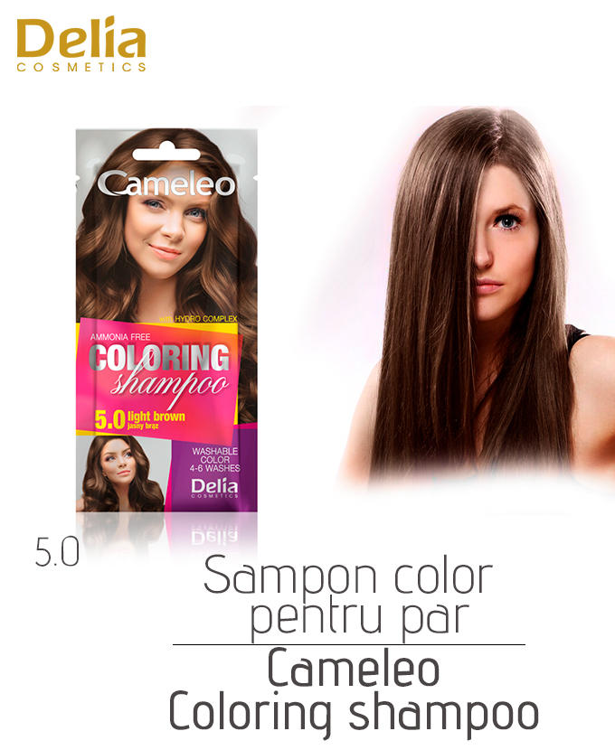 Sampon color pentru par Cameleo Coloring Shampoo, 40 ml - imagine 6