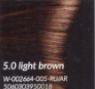 5.0 light brown