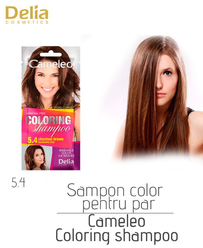 Sampon color pentru par Cameleo Coloring Shampoo, 40 ml - imagine 7
