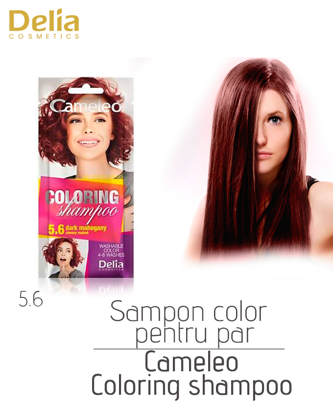 Sampon color pentru par Cameleo Coloring Shampoo, 40 ml - imagine 8