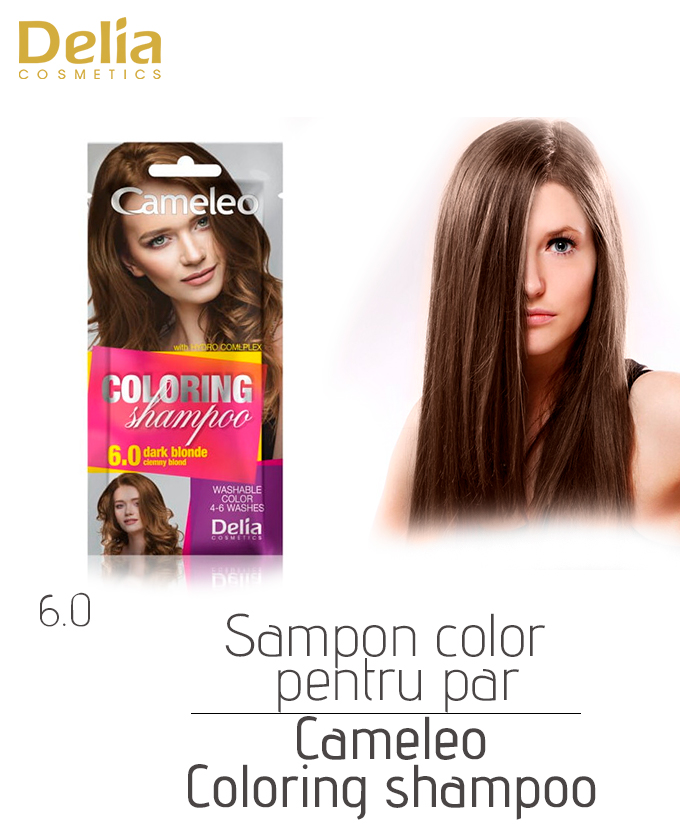 Sampon color pentru par Cameleo Coloring Shampoo, 40 ml - imagine 9