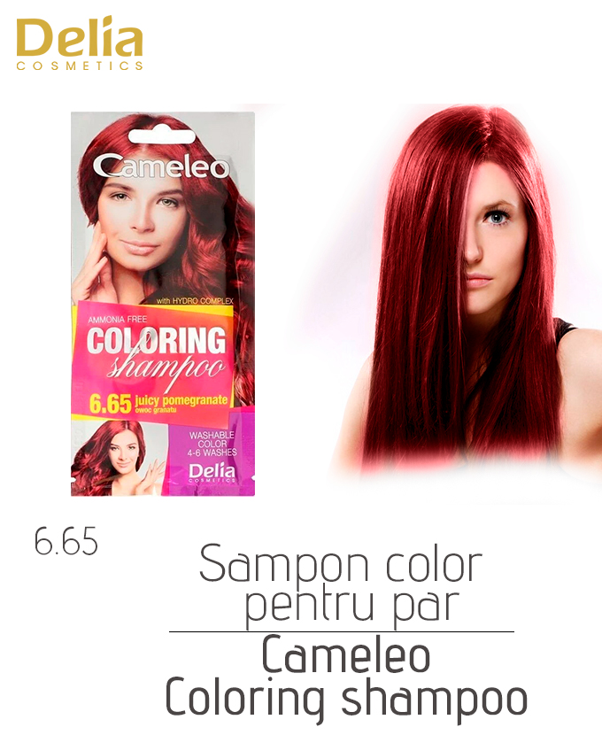 Sampon color pentru par Cameleo Coloring Shampoo, 40 ml - imagine 11