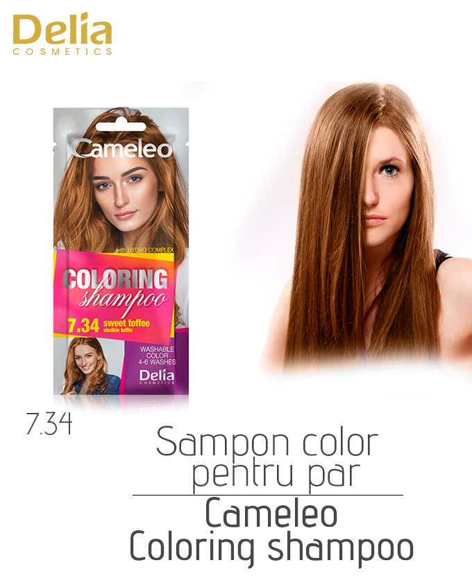Sampon color pentru par Cameleo Coloring Shampoo, 40 ml - imagine 14