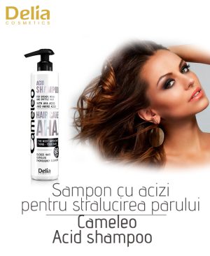 Sampon cu acizi pentru stralucirea parului Cameleo Aha shampoo,250 ml