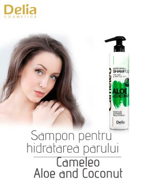 Sampon pentru hidratarea parului Cameleo Aloe&Cconut, 250 ml