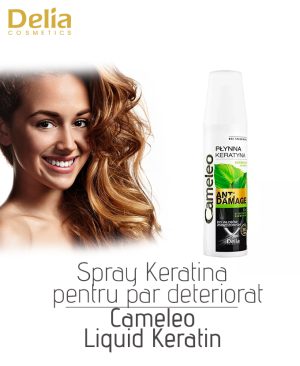 Spray Keratina pentru par deteriorat Liquid Keratin Anti-damage, 150 ml