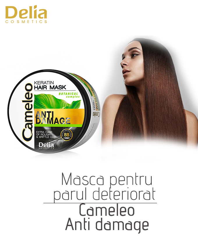 Masca pentru par deteriorat Cameleo Anti Damage, 200 ml