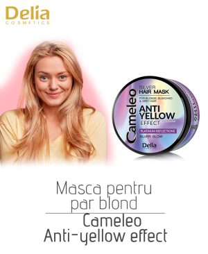 Masca pentru par blond Cameleo Anti-Yellow Effect