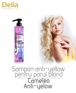 Sampon pentru parul blond Cameleo Anti-yellow