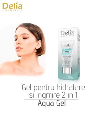 Gel pentru hidratare si ingrijire 2 in 1 Aqua Gel, 50 ml