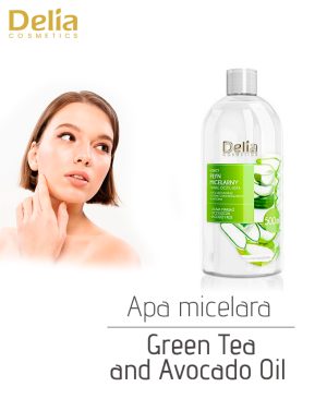 Apa micelara Green Tea&Avocado Oil, 500 ml