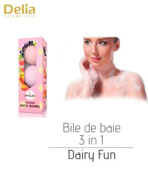 Bile de baie 3 in 1 Dairy Fun