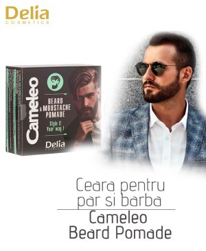 Ceara pentru par si barbie Cameleo Beard Pomade, 50 gr
