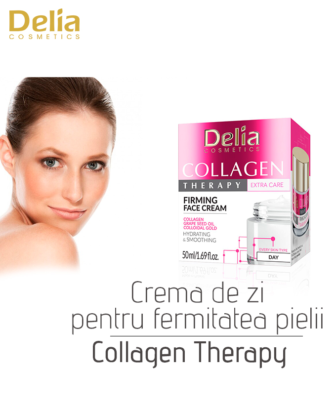 Crema de zi pentru fermitatea pielii Collagen Therapy, 50 ml